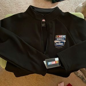 NASCAR Hall of Fame pullover with half zip.